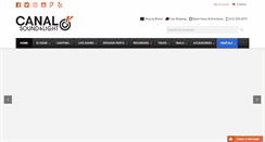 Desktop Screenshot of canalsoundlight.com
